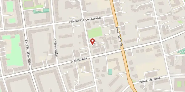 Karte der Umgebung von Kanzlerstraße 32, 09112 Chemnitz