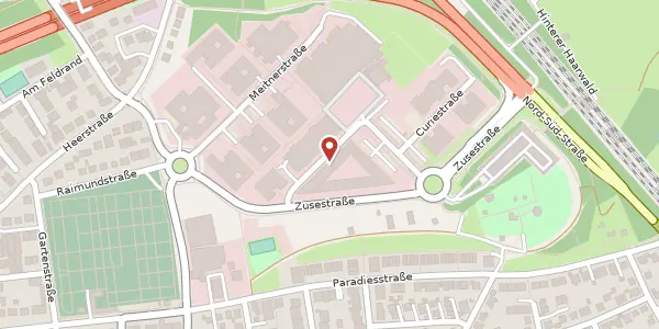 Karte der Umgebung von Wankelstraße 5, 70563 Stuttgart