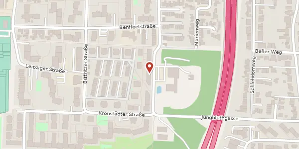 Karte der Umgebung von Ignystr. 44, 50858 Köln