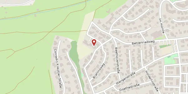 Karte der Umgebung von Schubertstraße 25, 72800 Eningen U. A.