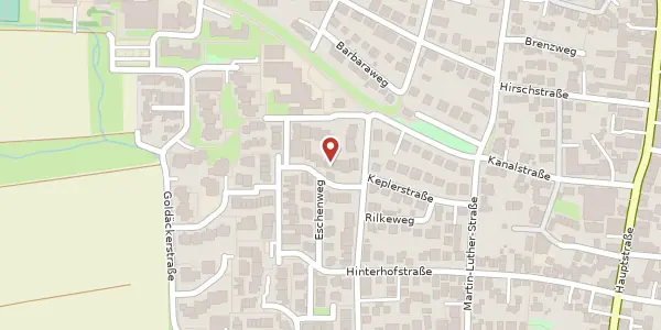 Karte der Umgebung von Holzwiesenstraße 10, 70771 Leinfelden-Echterdingen