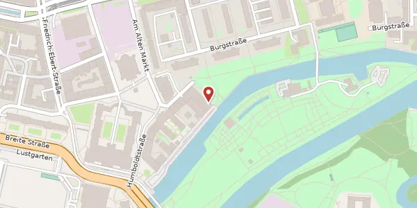 Karte der Umgebung von Versailler Platz 1, 14467 Potsdam