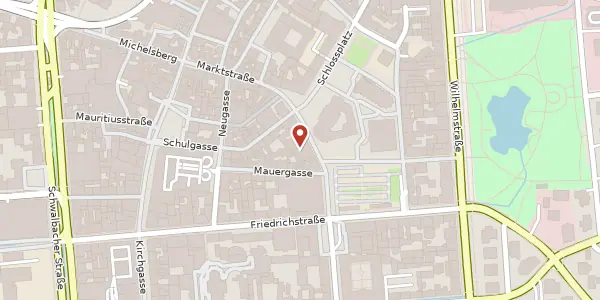 Karte der Umgebung von Marktstr. 10, 65183 Wiesbaden