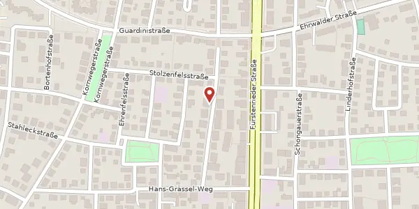 Karte der Umgebung von Neufriedenheimer Str. 74A, 81375 München