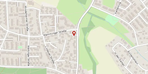 Karte der Umgebung von Kemptener Str. 44, 90455 Nürnberg