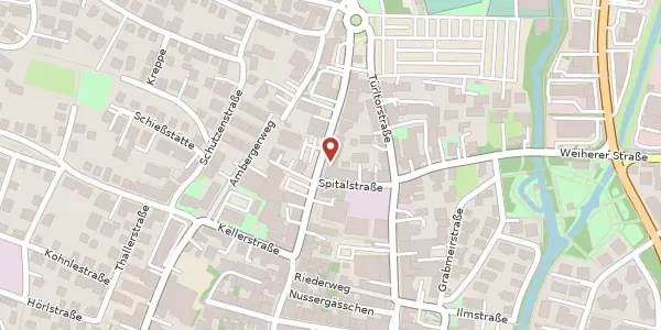 Karte der Umgebung von Ingolstädter Str. 32, 85276 Pfaffenhofen