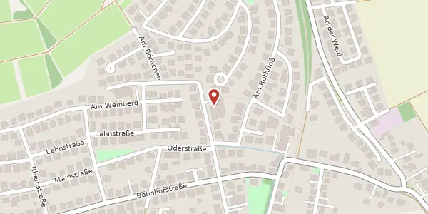 Karte der Umgebung von In den Rohrwiesen 9, 55296 Harxheim
