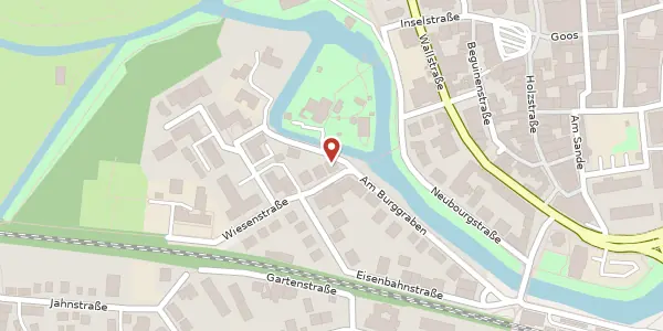 Karte der Umgebung von Wiesenstraße 2, 21680 Stade
