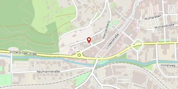 Karte der Umgebung von Sophienstraße 4, 98693 Ilmenau