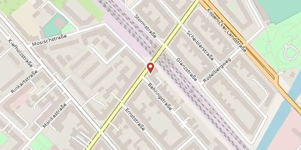 Karte der Umgebung von Baumschulenstraße 10, 12437 Berlin