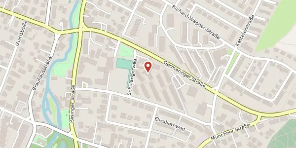 Karte der Umgebung von Josef-von-Hirsch-Str. 65, 82152 Planegg