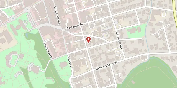 Karte der Umgebung von Bahnhofstr. 12, 32545 Bad Oeynhausen