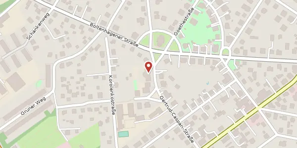 Karte der Umgebung von Gertrud-Caspari-Straße 13, 01109 Dresden