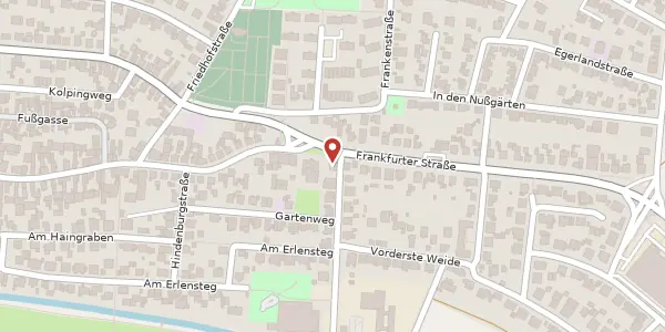 Karte der Umgebung von Frankfurter Str. 112, 61231 Bad Nauheim