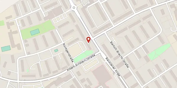 Karte der Umgebung von Bautzener Allee 32 a, 02977 Hoyerswerda