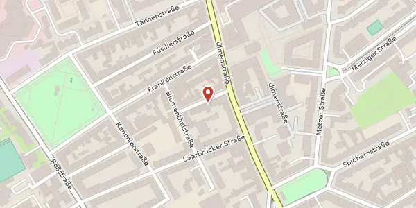 Karte der Umgebung von Wörthstr. 9, 40476 Düsseldorf