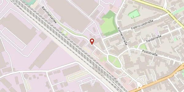 Karte der Umgebung von Bahnhofsallee 11, 40721 Hilden