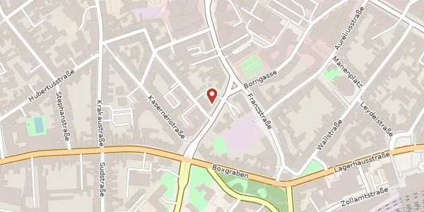 Karte der Umgebung von Karmeliterstr. 6, 52064 Aachen