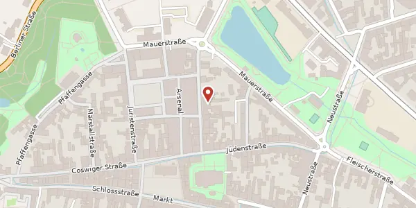Karte der Umgebung von Bürgermeisterstr. 16, 06886 Lutherstadt Wittenberg