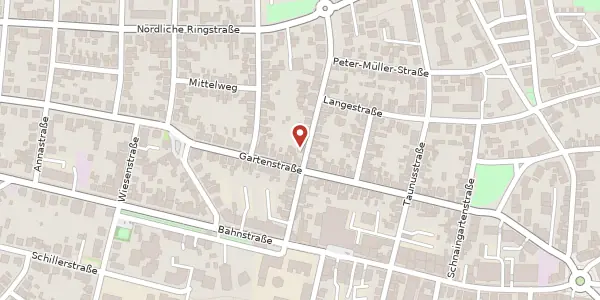 Karte der Umgebung von Heinrichstr. 18, 63225 Langen