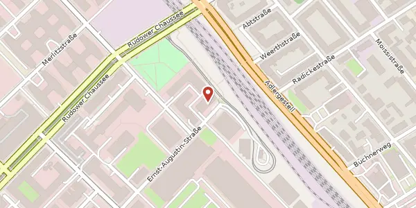 Karte der Umgebung von Ernst-Augustin-Straße 2, 12489 Berlin