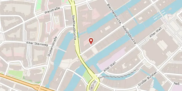 Karte der Umgebung von Neuer Wall 86, 20354 Hamburg