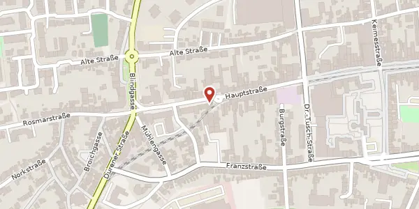 Karte der Umgebung von Hauptstr. 184, 50226 Frechen