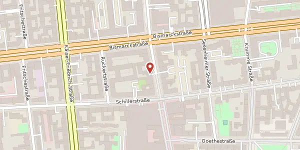 Karte der Umgebung von Wilmersdorfer Straße 42, 10627 Berlin