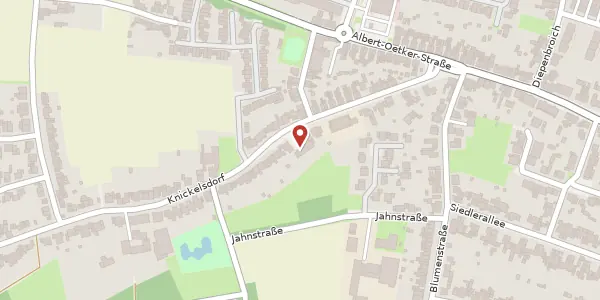 Karte der Umgebung von Knickelsdorf 1b, 47877 Willich