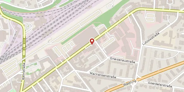 Karte der Umgebung von Kaiserstr. 72, 42329 Wuppertal