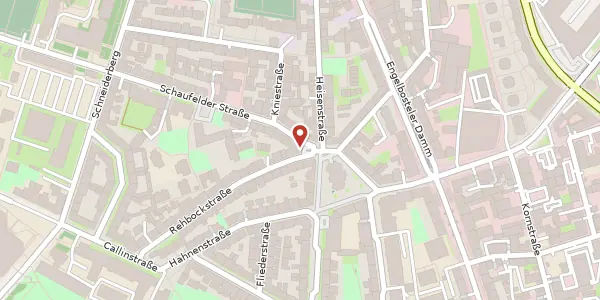 Karte der Umgebung von Rehbockstraße 2, 30167 Hannover