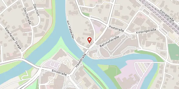 Karte der Umgebung von Schützenstr. 3, 49716 Meppen