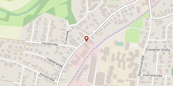 Karte der Umgebung von Prof. Bier-Straße 24-26, 34454 Bad Arolsen