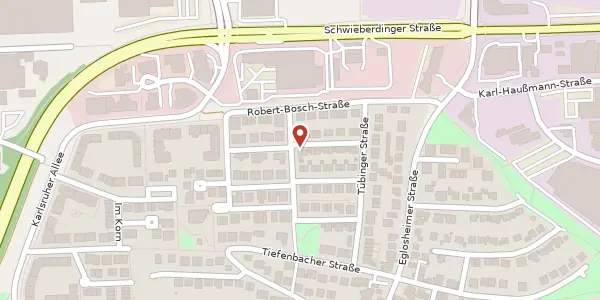 Karte der Umgebung von Göppinger Straße 19, 71636 Ludwigsburg