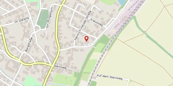 Karte der Umgebung von Bahnhofstraße 9, 35096 Weimar