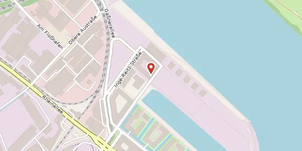 Karte der Umgebung von Rotterdamer Platz 18, 55120 Mainz