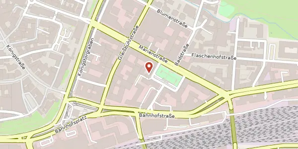 Karte der Umgebung von Willy-Brandt-Platz 4, 90402 Nürnberg