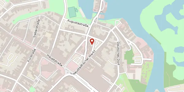 Karte der Umgebung von Neustädtischer Markt 28, 14776 Brandenburg