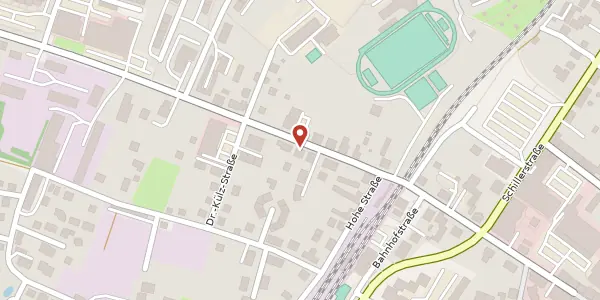 Karte der Umgebung von Hohensteiner Straße 21, 09366 Stollberg