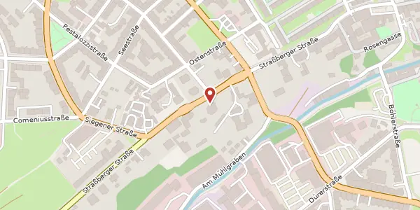 Karte der Umgebung von Straßberger Straße 83, 08527 Plauen