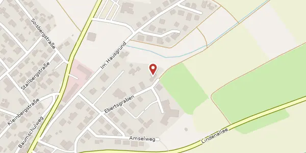 Karte der Umgebung von Ebertsgraben 21, 36132 Eiterfeld