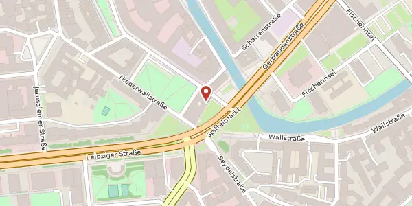 Karte der Umgebung von Spittelmarkt 11, 10117 Berlin