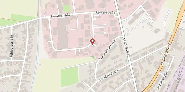 Karte der Umgebung von Peter-Krauseneck-Straße 15, 79618 Rheinfelden (Baden)