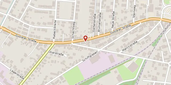 Karte der Umgebung von Goslarer Straße 51, 38690 Vienenburg