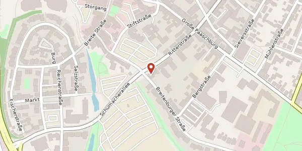 Karte der Umgebung von Ritterstraße 31, 25524 Itzehoe