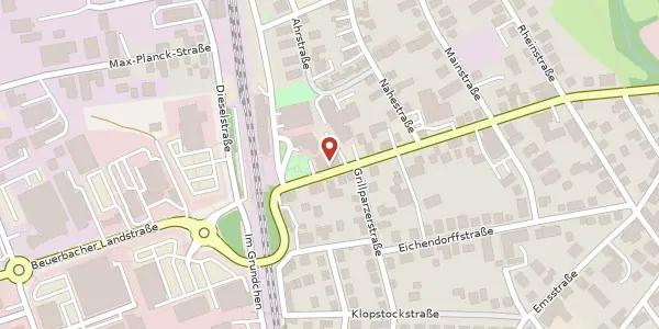 Karte der Umgebung von Bahnhofstr. 52, 65520 Bad Camberg