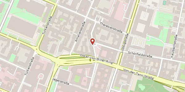 Karte der Umgebung von Fürstenstr. 5, 80333 München