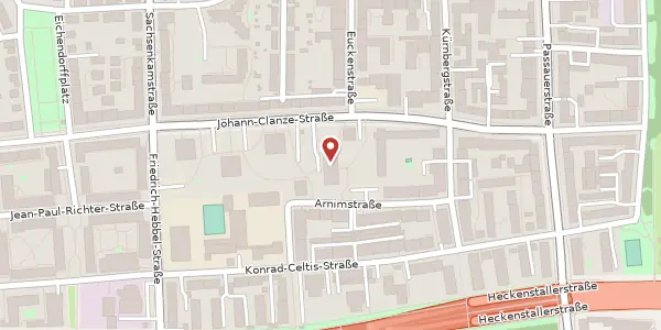 Karte der Umgebung von Johann-Clanze-Str. 43, 81369 München