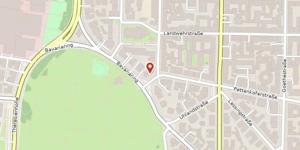 Karte der Umgebung von Bavariaring 15, 80336 München