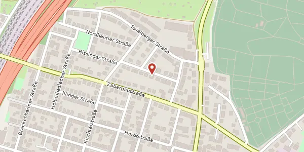 Karte der Umgebung von Schwaigerner Straße 11, 70435 Stuttgart
